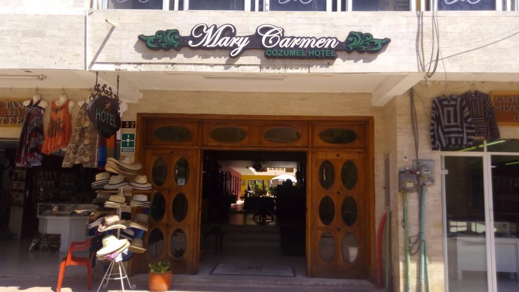 Hotel Mary Carmen Косумель Экстерьер фото